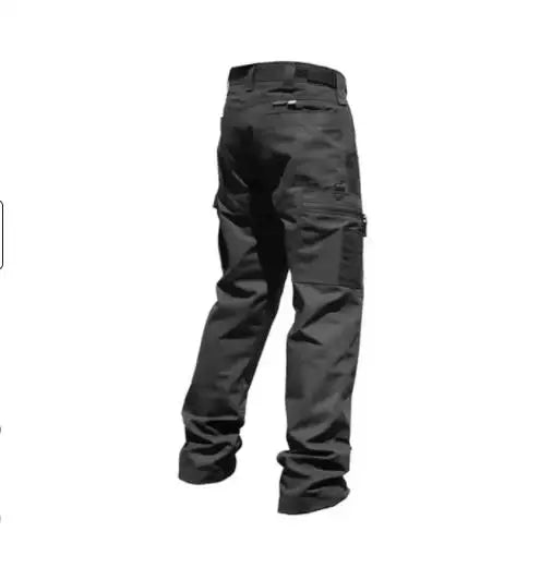 Men's Tactical Work Pants Outdoor Waterproof Cargo Trousers Casual Multi-pocket Wear-Resistant Outdoor Training Trousers