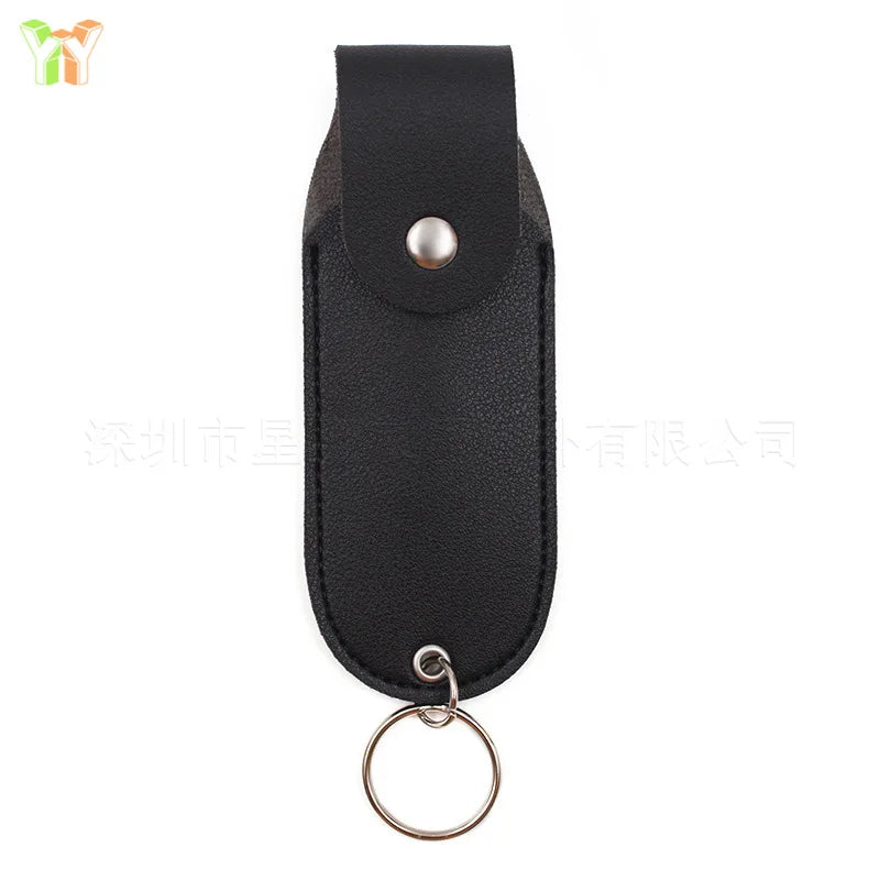 3pcs Pepper Spray Holster Mini Self Defense Keychain Portable Carry Case for Personal Safety Compact Design